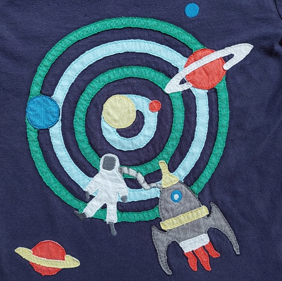 Mini Boden space tee 9-10 years - Picture 2 of 15